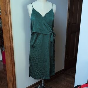 Emerald Green Dress From Lulu's Size L